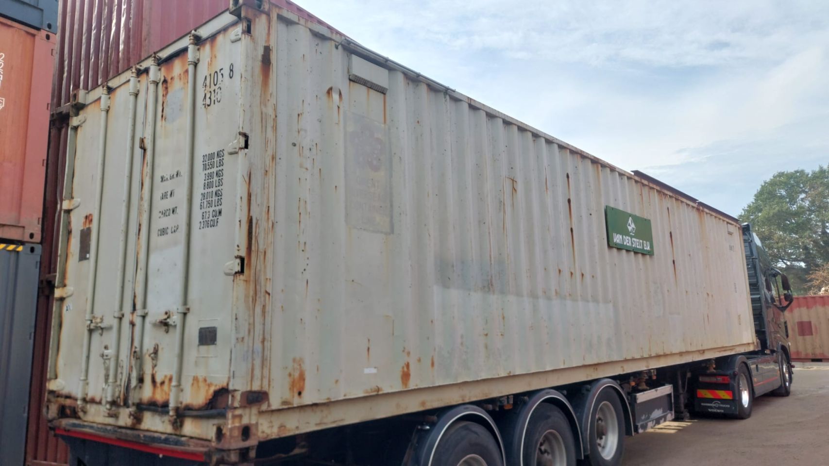 Zeecontainer 40ft C-kwaliteit