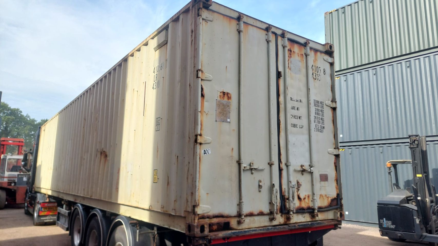 Zeecontainer 40ft C-kwaliteit