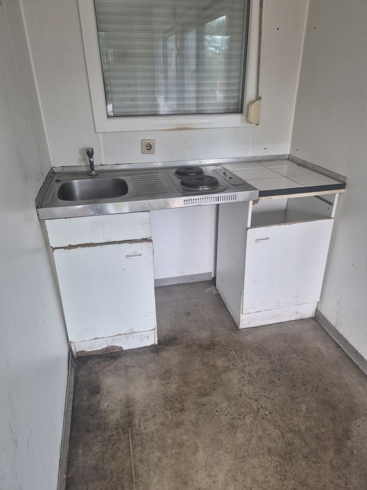 Unit 6x3 meter | schaftkeet | uitvoerderskeet | sanitair