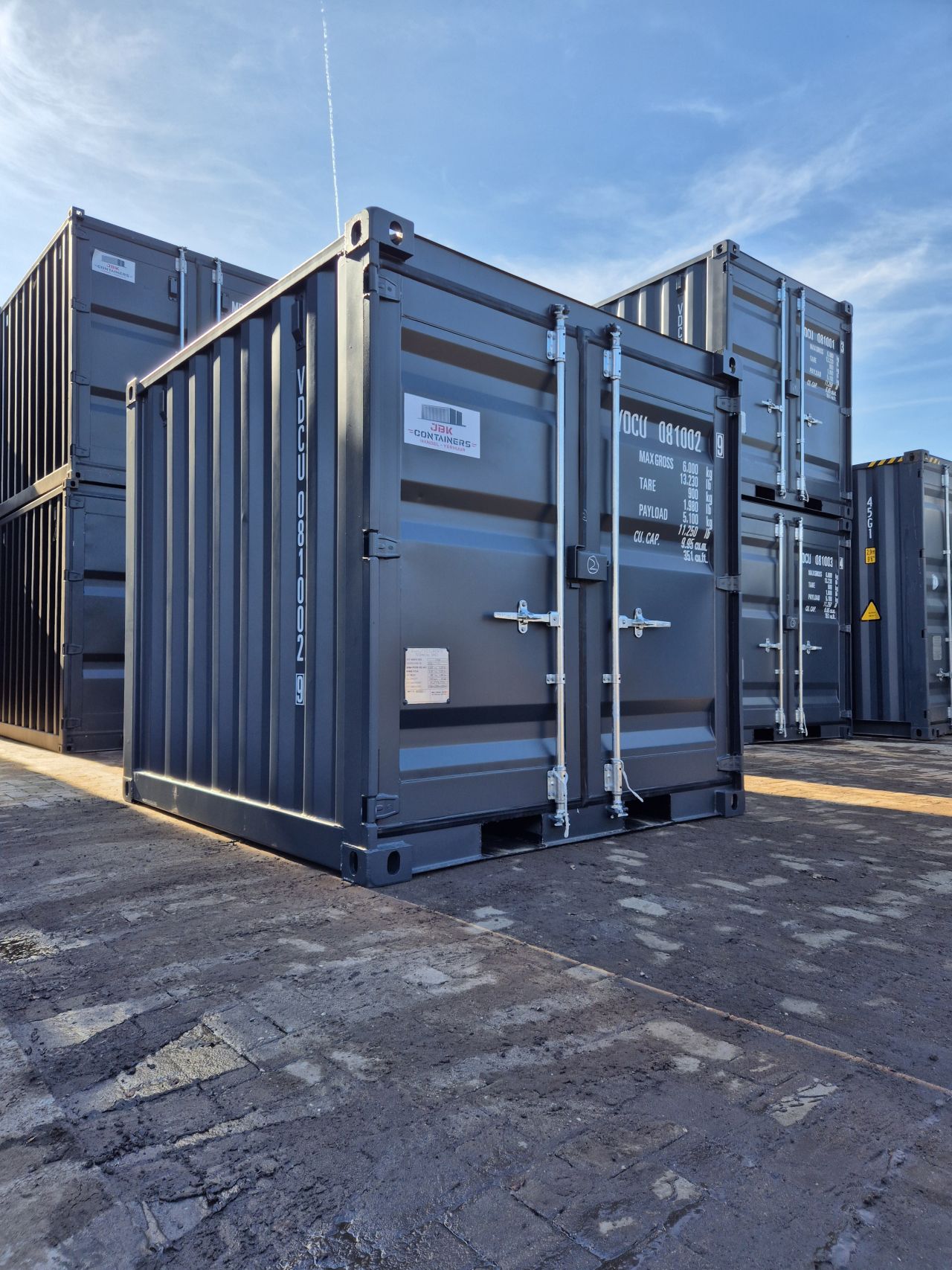 8ft zeecontainer nieuw
