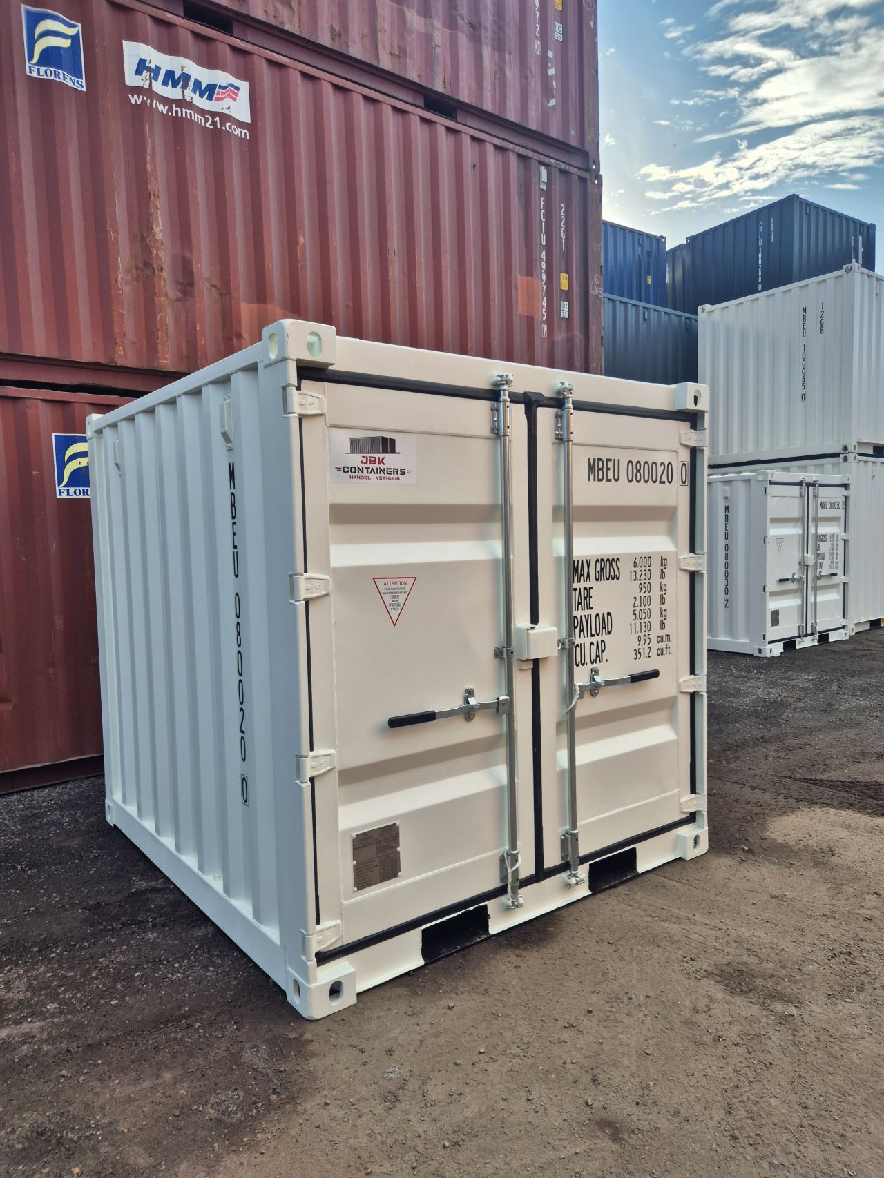 8ft zeecontainer nieuw