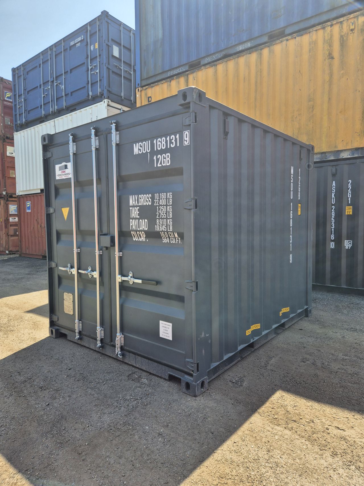 10ft Zeecontainer / Opslagcontainer - Nieuw!