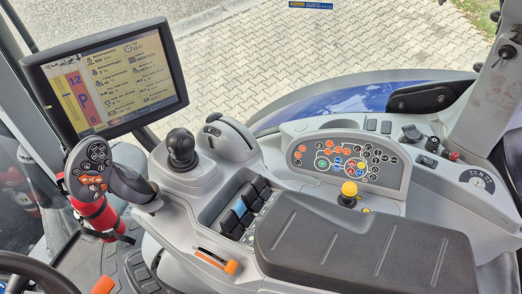 New Holland T7.230 PC 40Kmh-eco Luchtdruk, Fronthef BluePower