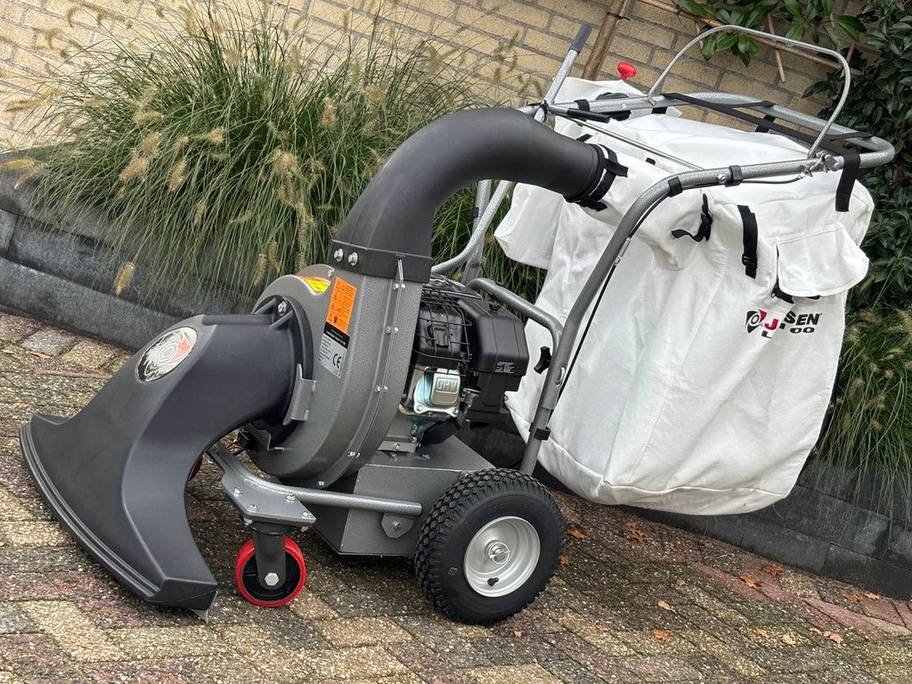 Jansen Bladzuiger ls-100 verrijdbaar afvalzuiger met aandrijving