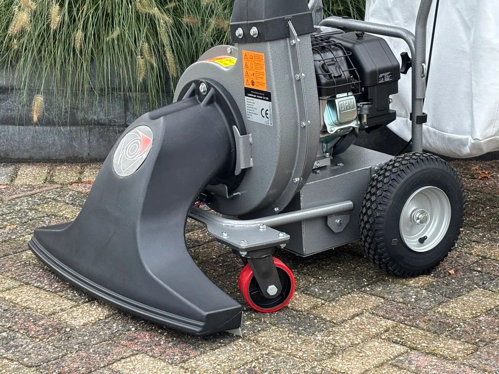 Jansen Bladzuiger ls-100 verrijdbaar afvalzuiger met aandrijving