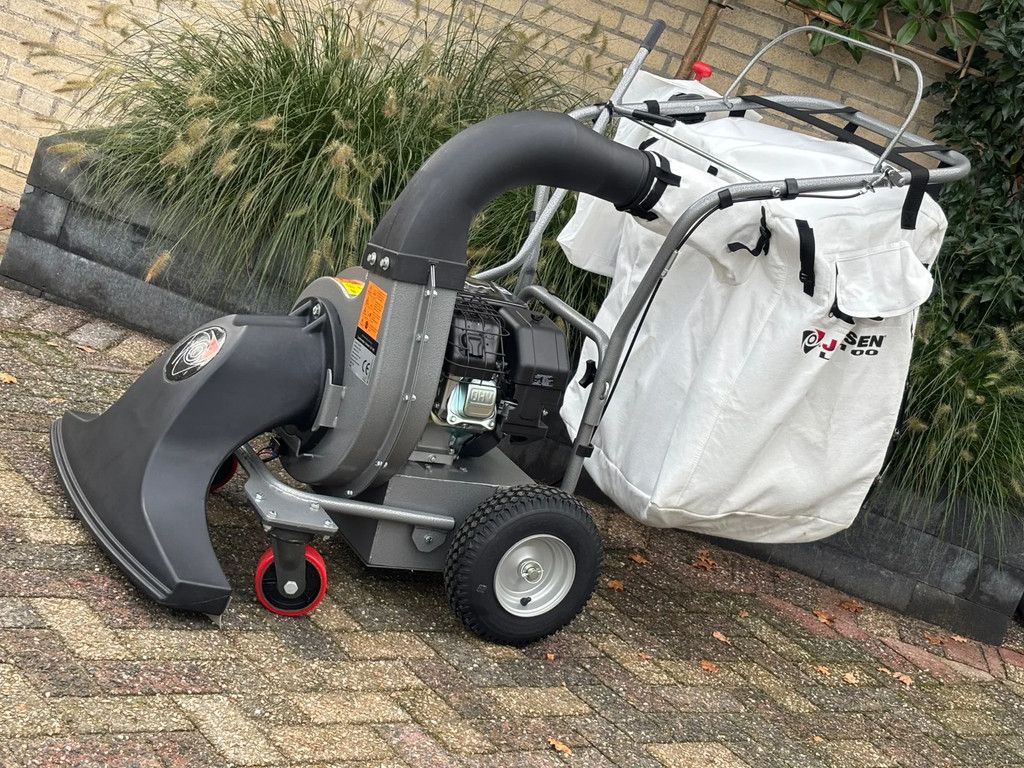Jansen Bladzuiger ls-100 verrijdbaar afvalzuiger met aandrijving