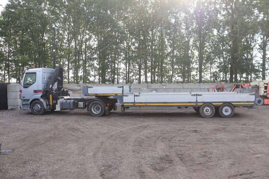 Kranwagen DAF TE55CF Diesel 185 PS Baujahr 2002 mit Tieflader