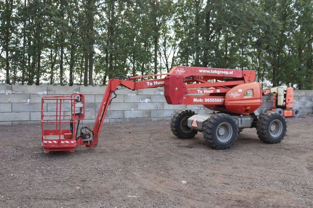 Manitou 160 ATJ Diesel-Gelenkteleskoparbeitsbühne 38 kW 250 kg 2001