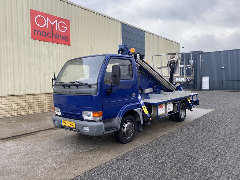2002 Oil & Steel Scorpion 130, Autohoogwerker, 13 meter