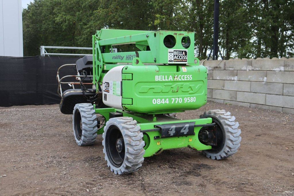 Niftylift HR17 Hybrid Articulated Boom Lift 225kg 17m 2014