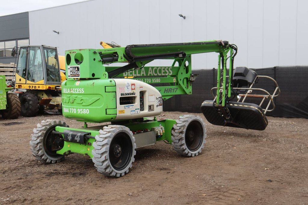 Niftylift HR17 Hybrid Articulated Boom Lift 225kg 17m 2014