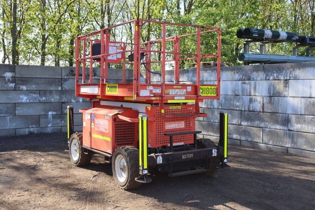 Scherenarbeitsbühne Schnorchel S2770RT Diesel 10m 2012