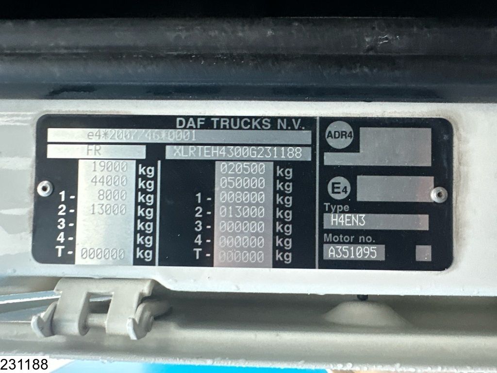 DAF XF 480 EURO 6, ACC, Standairco