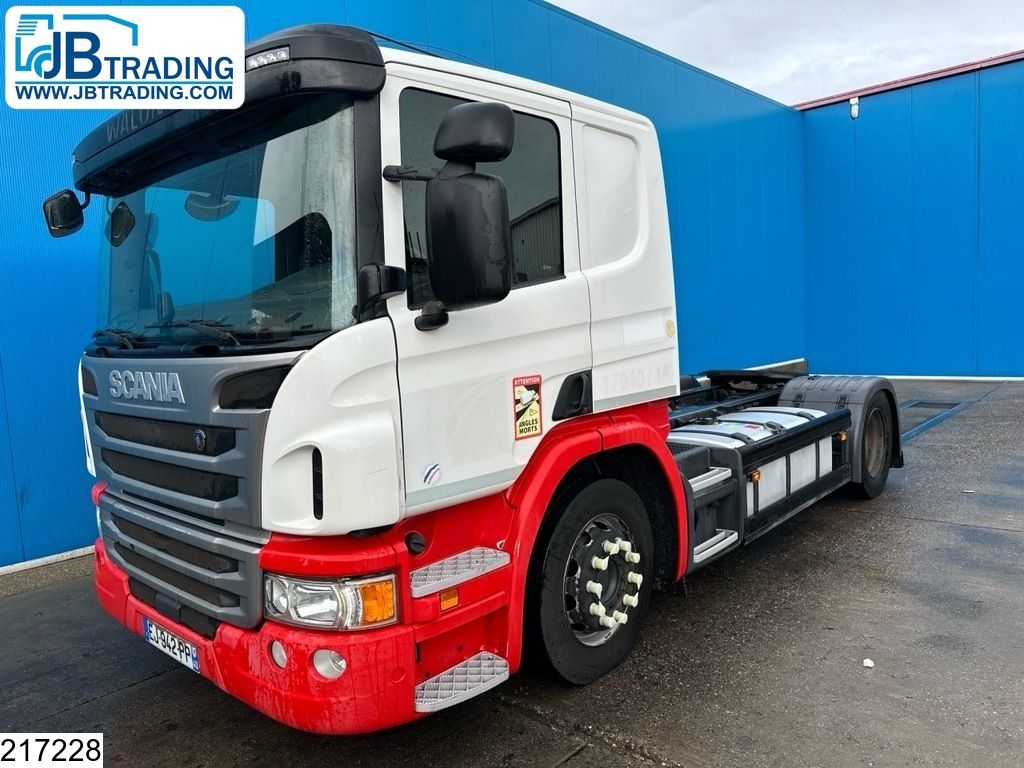 Scania P 410 EURO 6, PTO, Retarder, Lohr