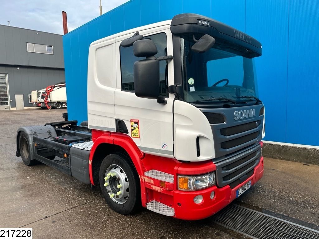 Scania P 410 EURO 6, PTO, Retarder, Lohr