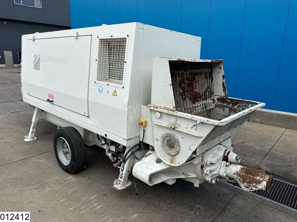 Schwing SP 4800 E 350 bar hydro, 243 bar beton, 2008, 8000 kg