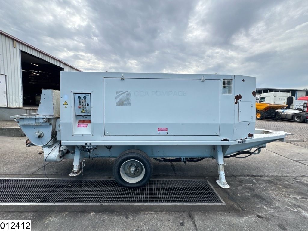 Schwing SP 4800 E 350 bar hydro, 243 bar beton, 2008, 8000 kg
