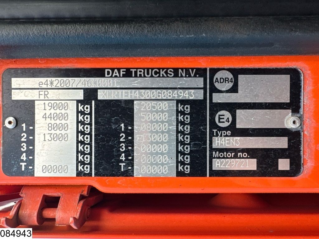 DAF XF 460 euro 6, ACC, retarder