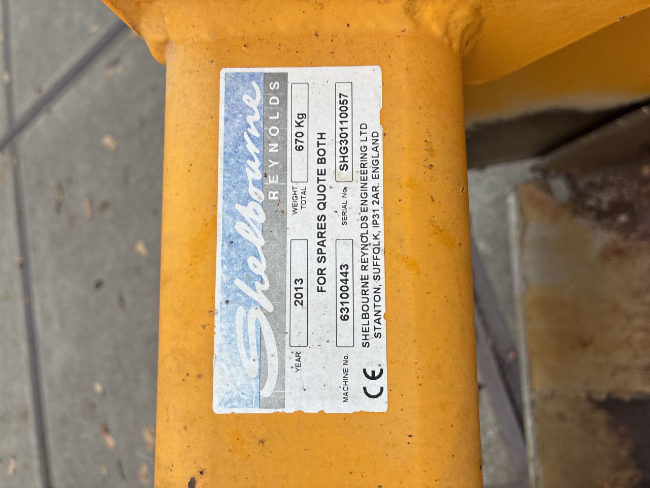 Shelbourne Shear Grab SG 300 kuilhapper