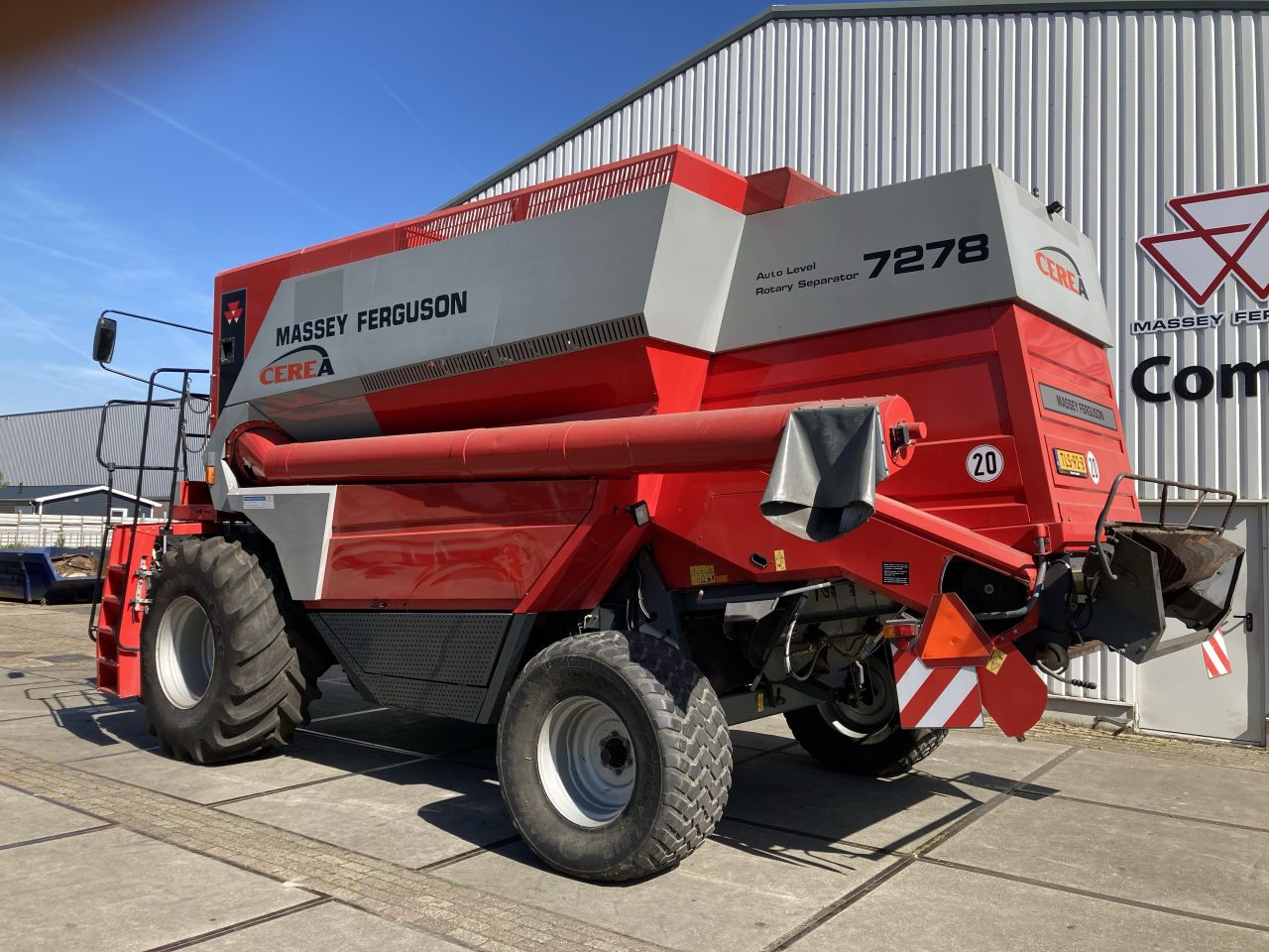 Massey Ferguson 7282 Cerea 8 schudder