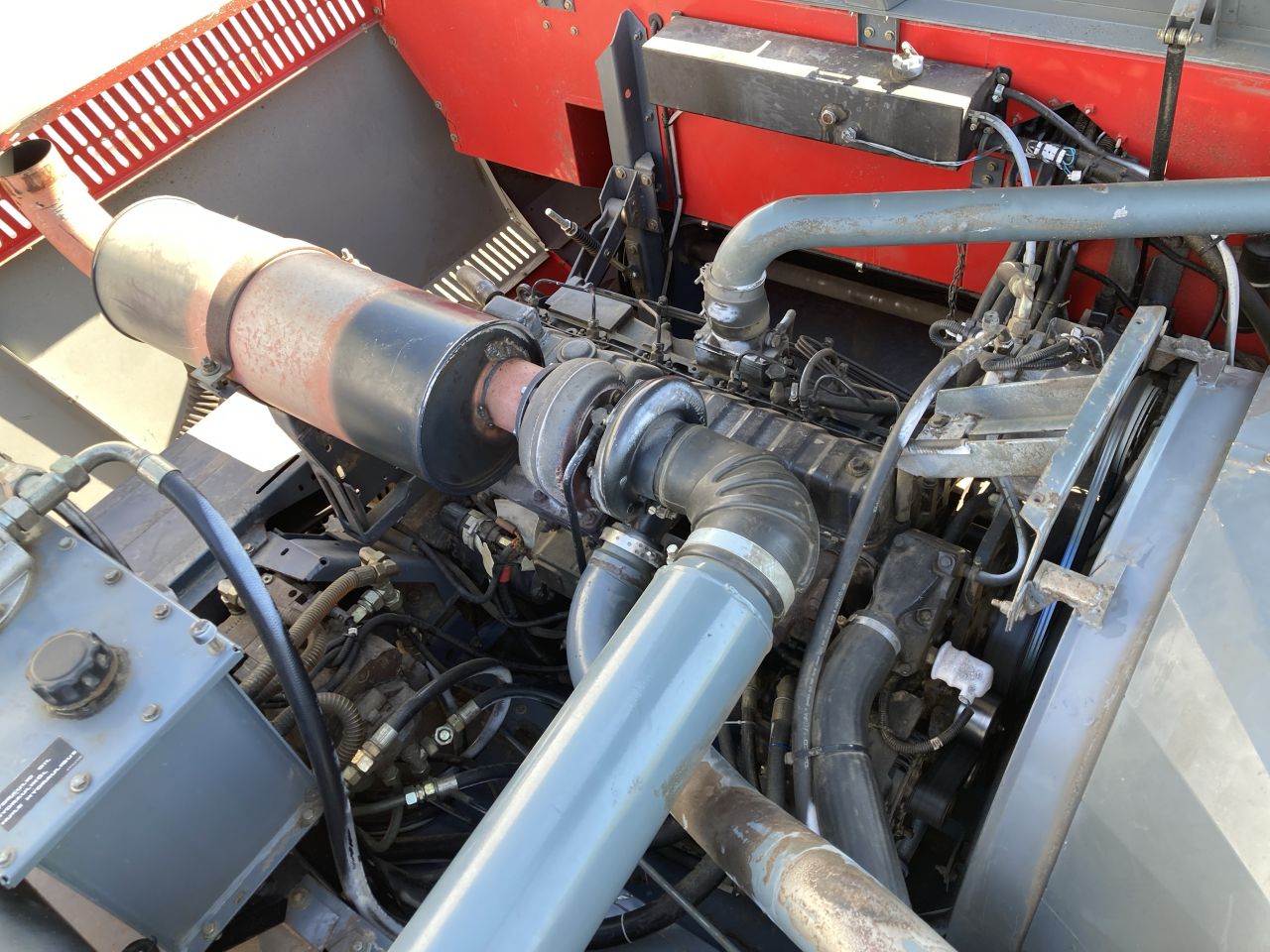 Massey Ferguson 7282 Cerea 8 schudder