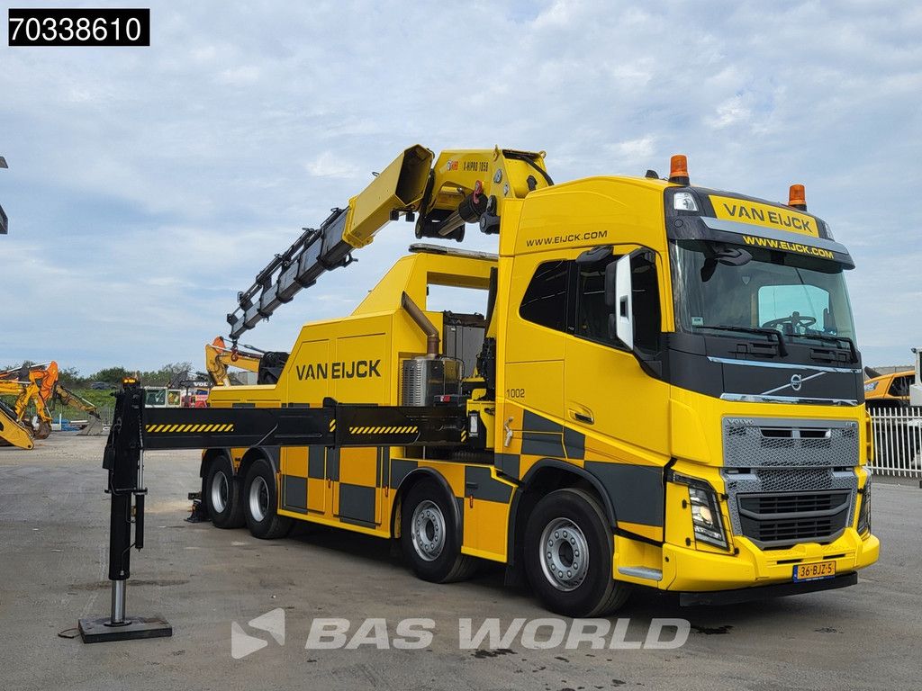 Volvo FH16 750 8X4 NL-Truck HIAB 1058 Miller Industries Towing Truck APK 10-2027 Euro 6