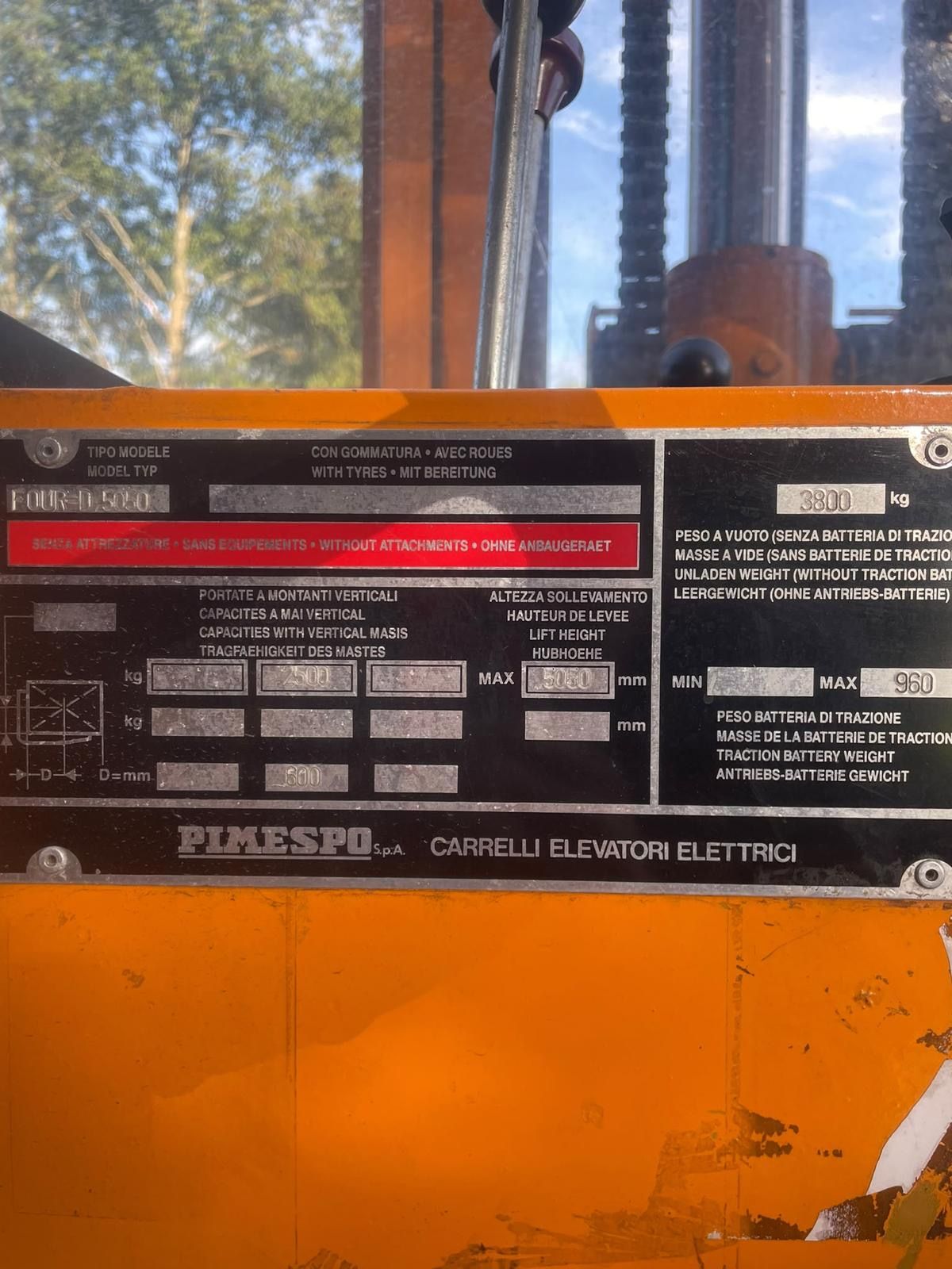 Pimespo zijlader vierwegtruck