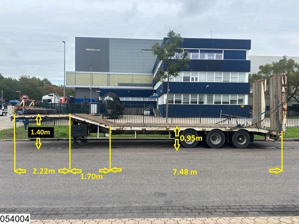 ACTM Lowbed Hydro, Steel suspension