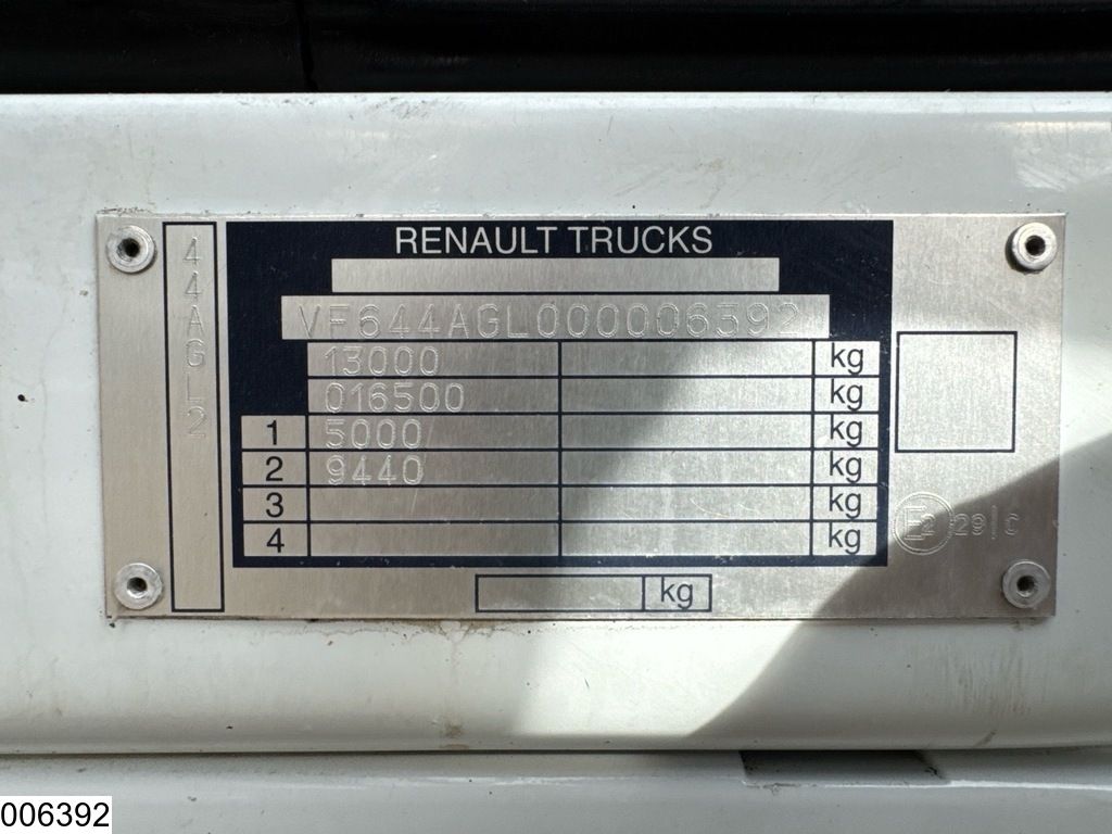 Renault Midlum 180 dxi EURO 5, MBB Palfinger, Steel, Manual