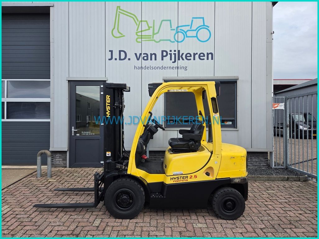 Hyster H2.5FT Yanmar diesel 5813uur+triplex4.9m+sideshift