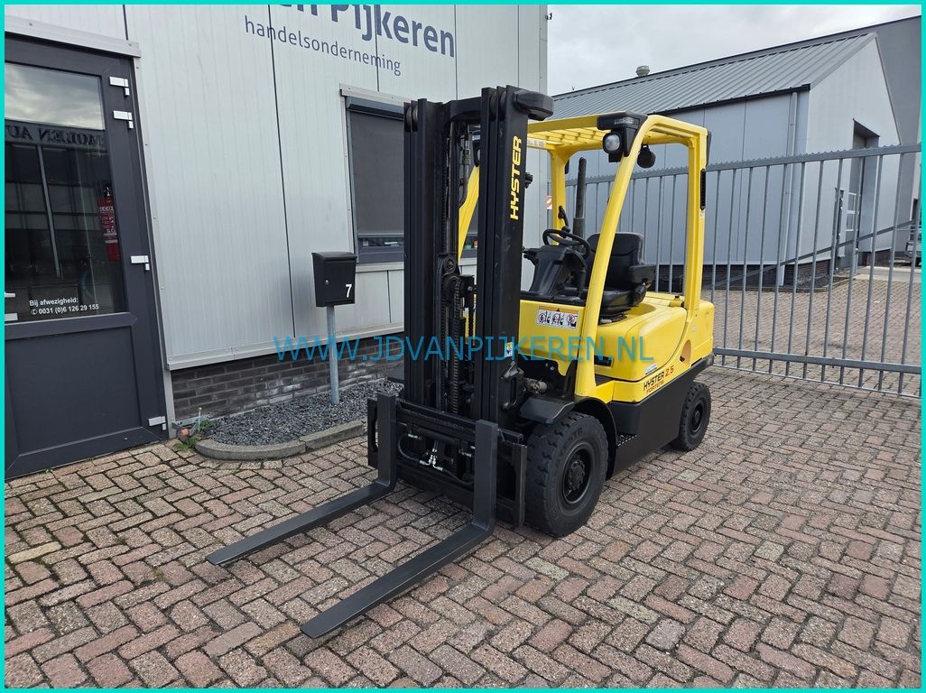Hyster H2.5FT Yanmar diesel 5813uur+triplex4.9m+sideshift