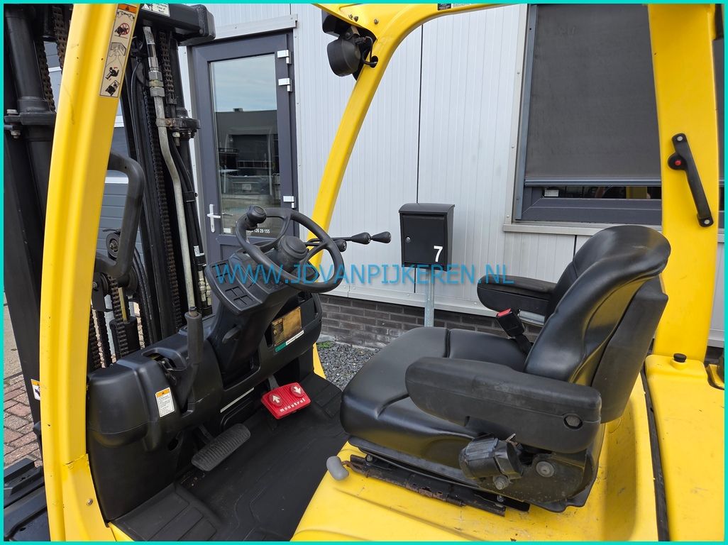 Hyster H2.5FT Yanmar diesel 5813uur+triplex4.9m+sideshift