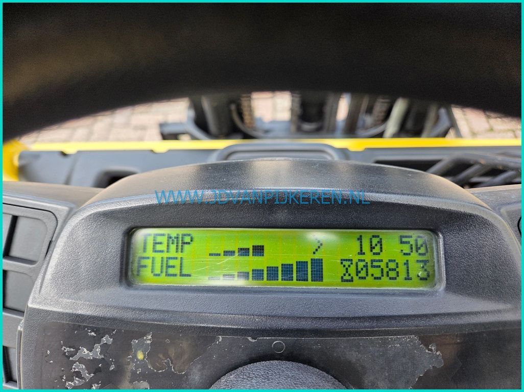 Hyster H2.5FT Yanmar diesel 5813uur+triplex4.9m+sideshift