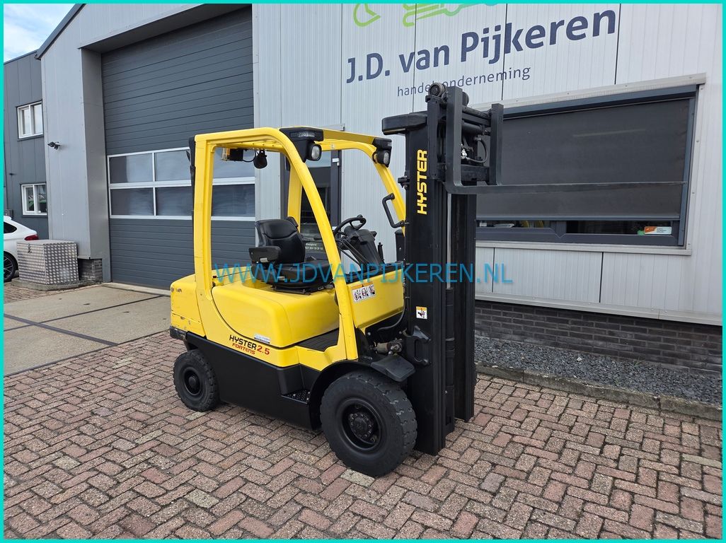 Hyster H2.5FT Yanmar diesel 5813uur+triplex4.9m+sideshift
