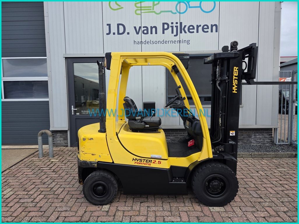 Hyster H2.5FT Yanmar diesel 5813uur+triplex4.9m+sideshift