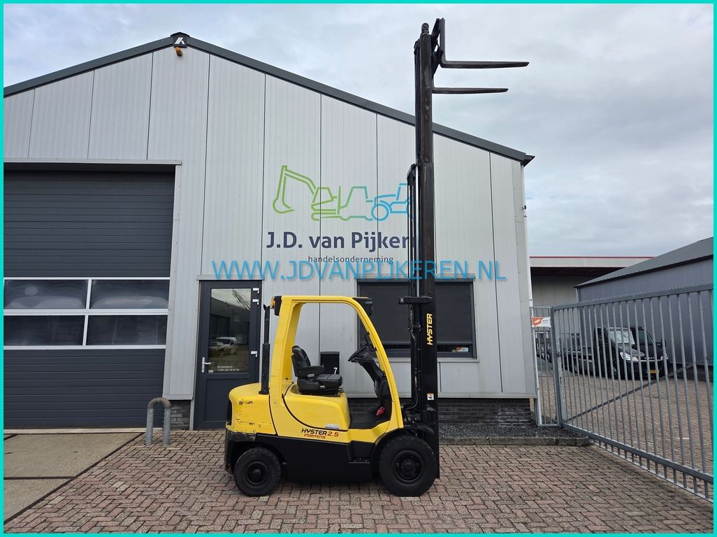 Hyster H2.5FT Yanmar diesel 5813uur+triplex4.9m+sideshift