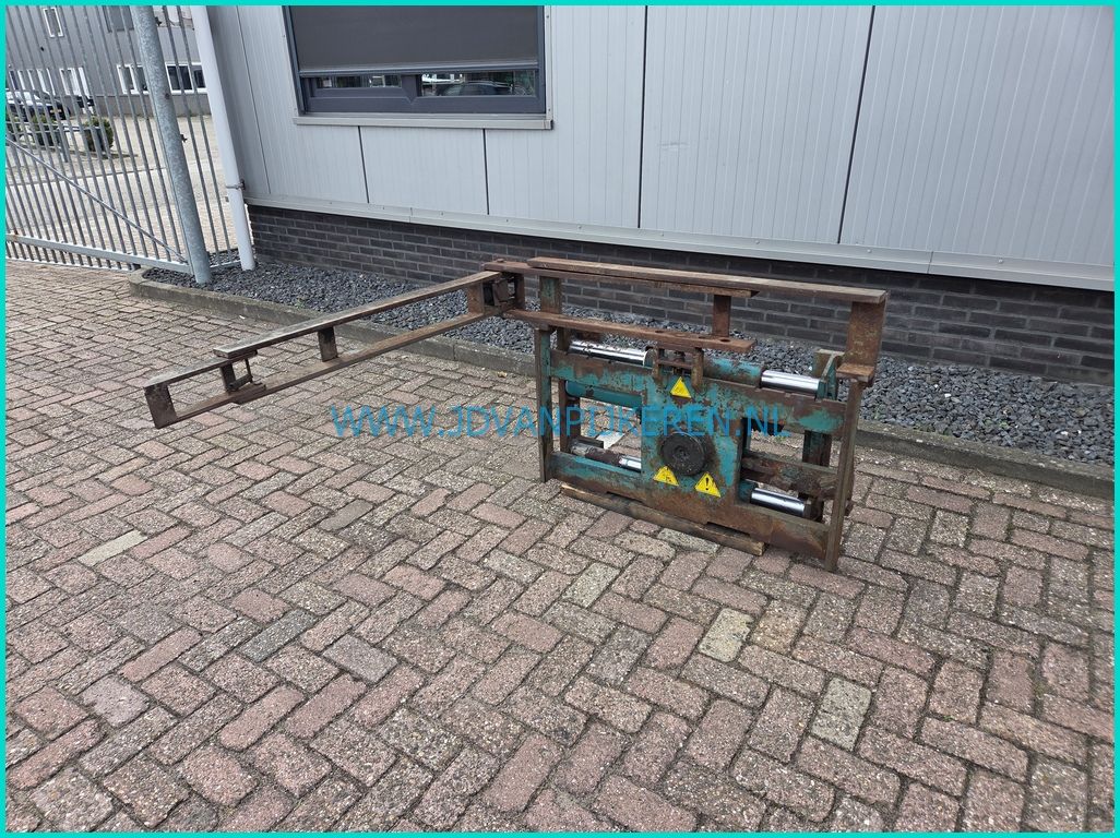 3x kantelaar / rontator FEM 2 en FEM 3 met sideshift