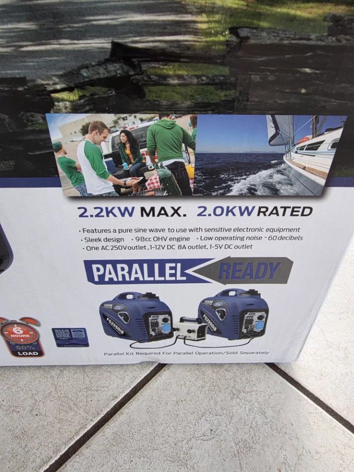 Ford Inverter generator 2.2 kw
