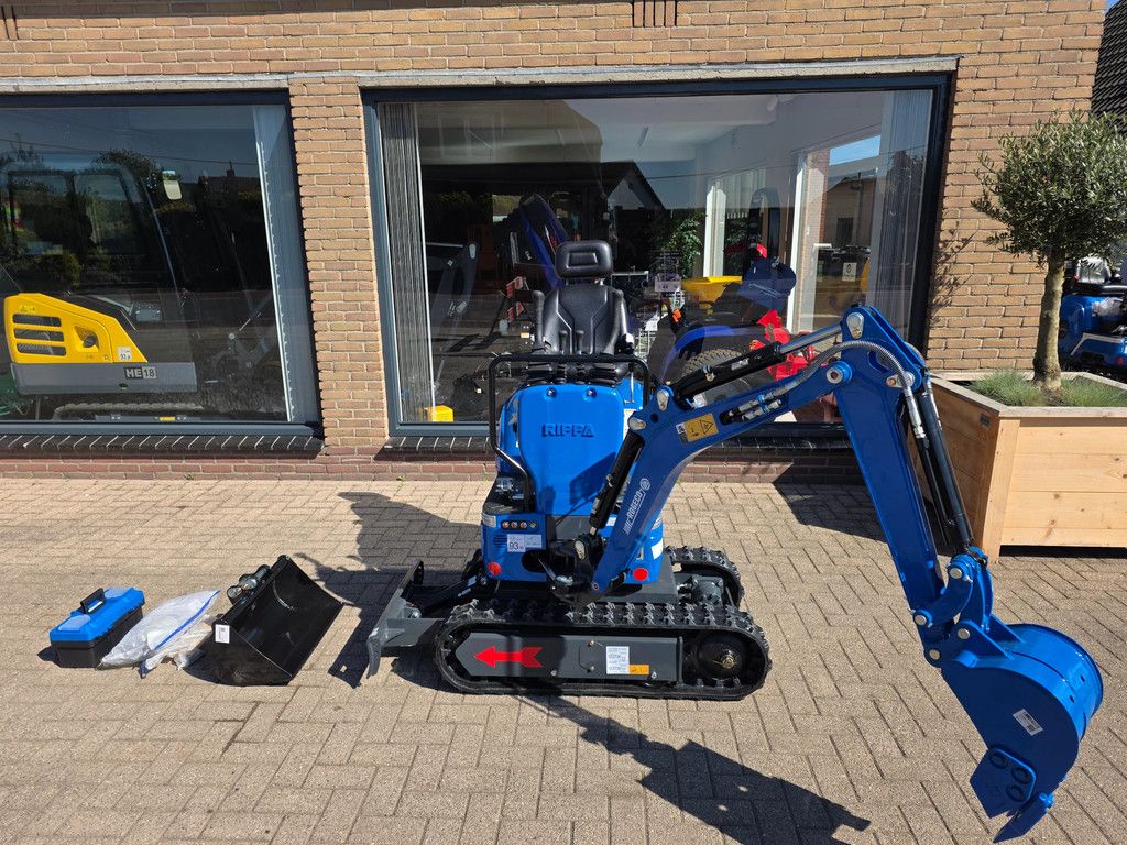 Kubota K 008 rippa 2 cil kubota minigraver graafmachine