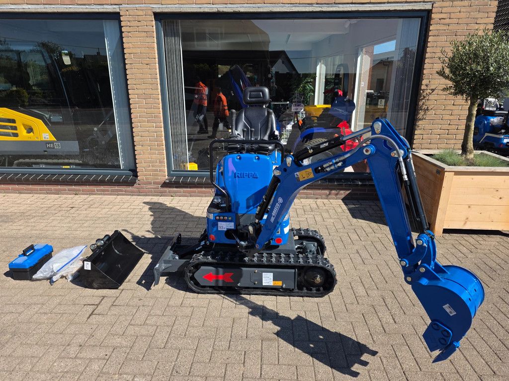 Kubota K 008 rippa 2 cil kubota minigraver graafmachine