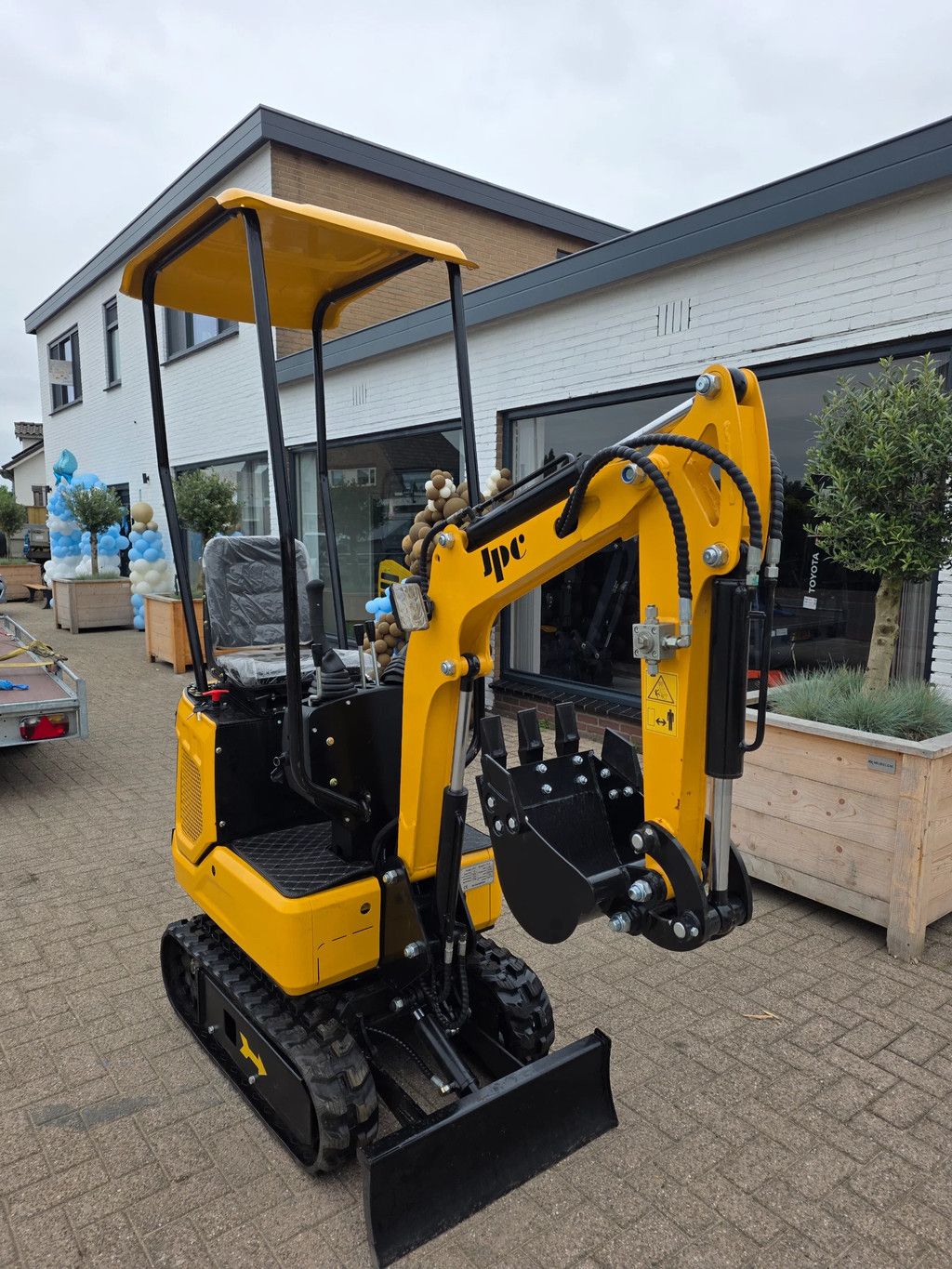 Jpc new model 1100 kg graafmachine minigraver Excuvator