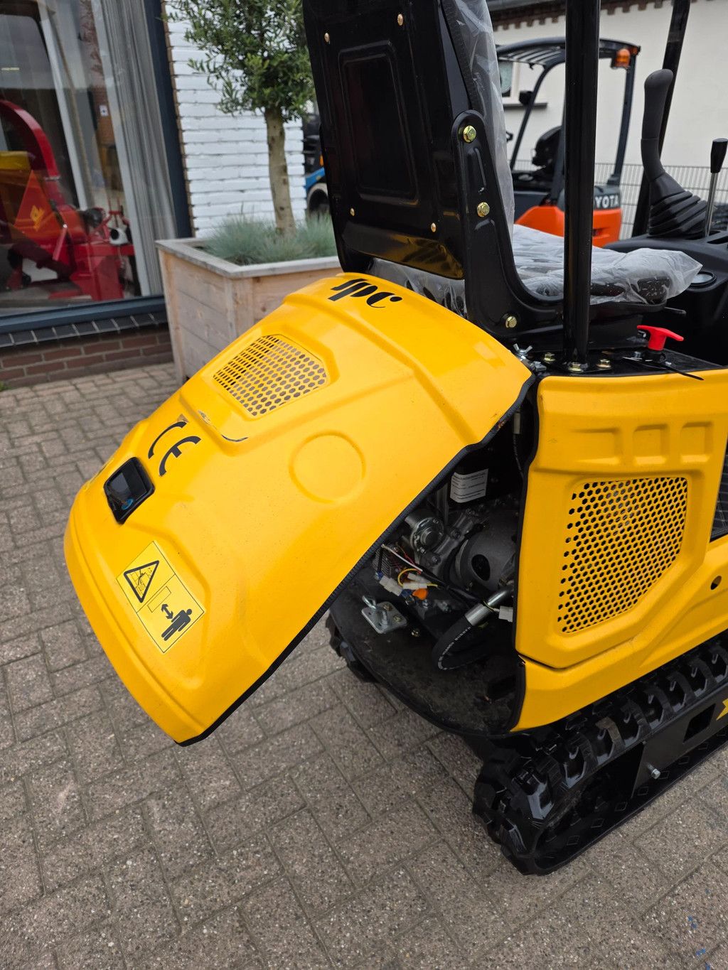 Jpc new model 1100 kg graafmachine minigraver Excuvator