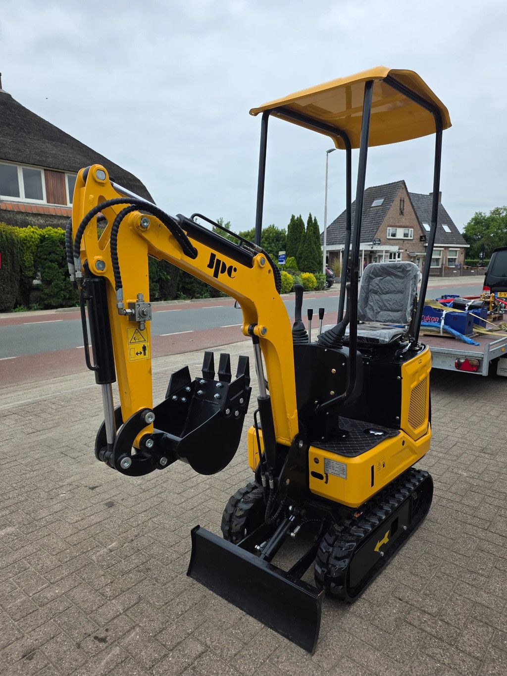 Jpc new model 1100 kg graafmachine minigraver Excuvator