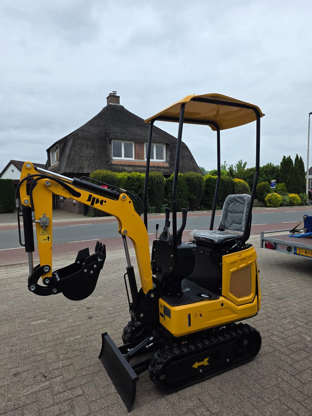 Jpc new model 1100 kg graafmachine minigraver Excuvator