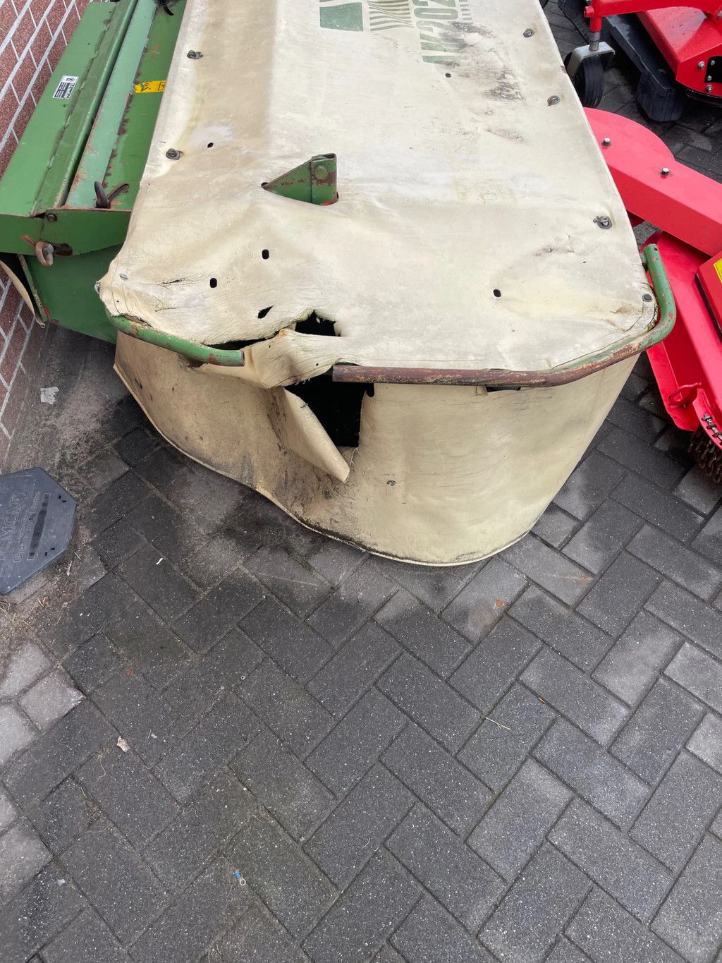 Krone 220 met kneuzer
