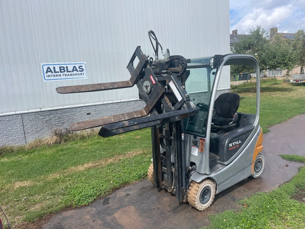 Still RX20-16 vierwielheftruck freelift en met rotator
