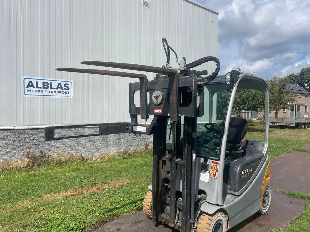 Still RX20-16 vierwielheftruck freelift en met rotator