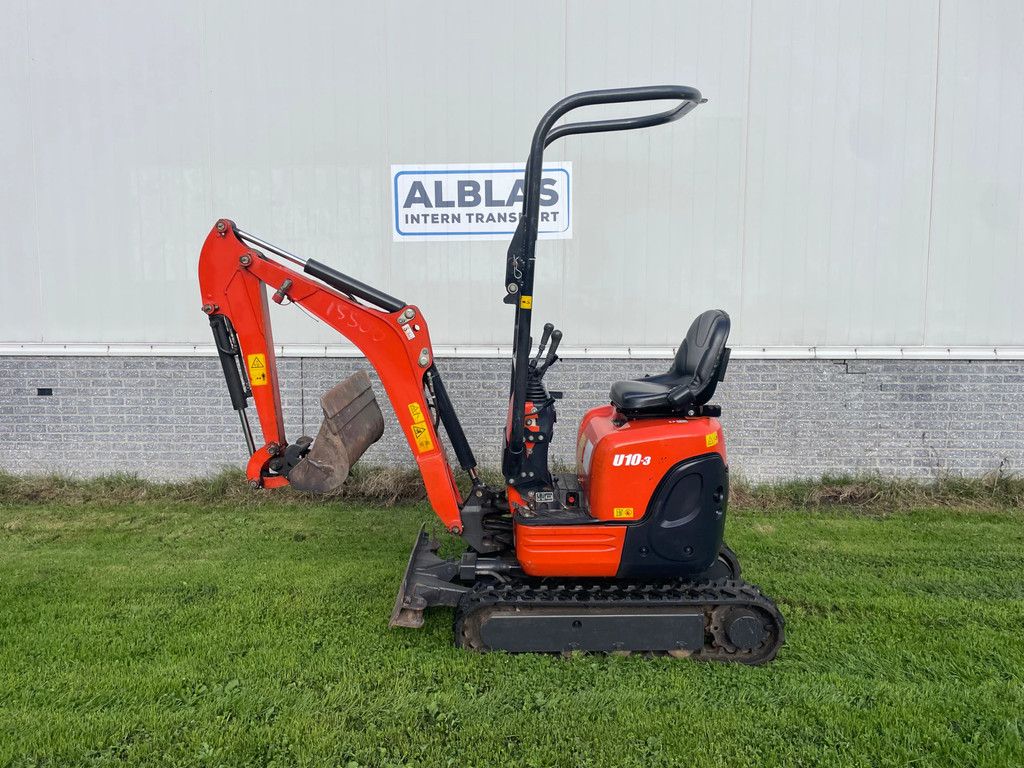 Kubota U10-3 minigraver 2021