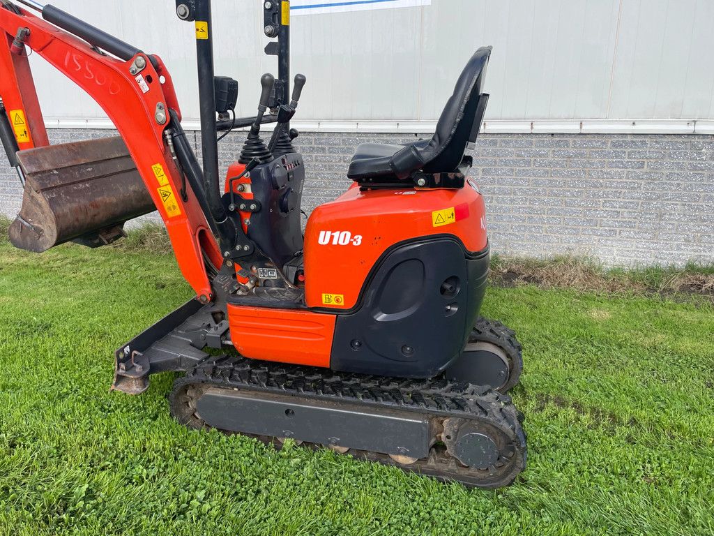 Kubota U10-3 minigraver 2021