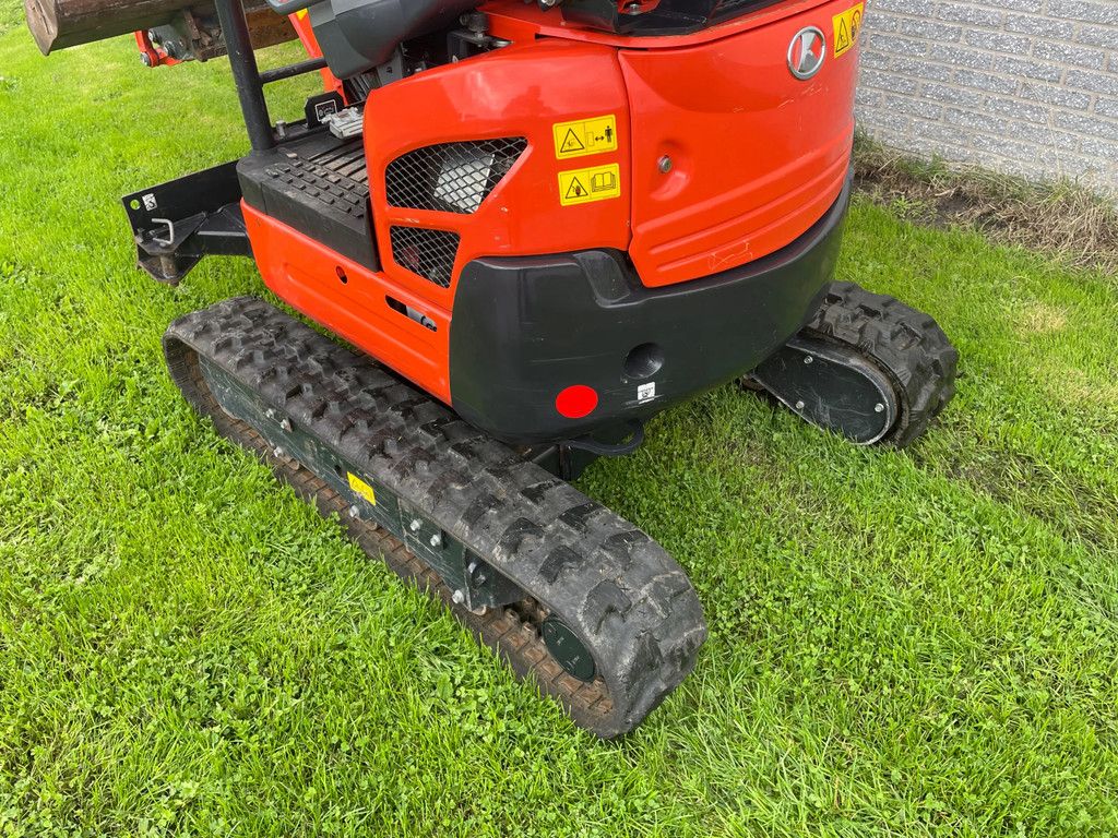 Kubota U17-3 minigraafmachine 342 uur!